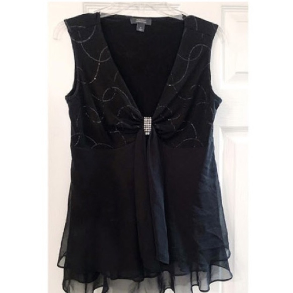 Black formal top